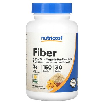 Nutricost, 纖維，150 粒膠囊