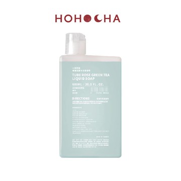 HOHOCHA喝喝茶【晚香玉露沐浴液態皂】600ml