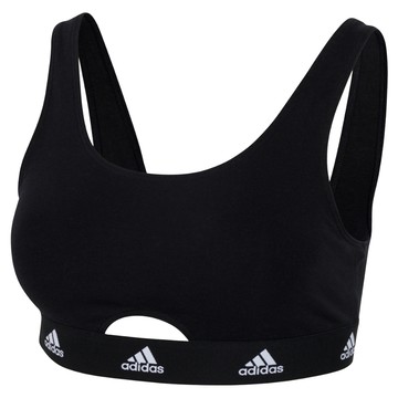 adidas 愛迪達 棉質圓領內衣 4A1H77-000  黑色  L