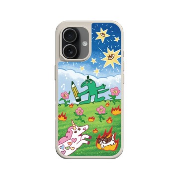 iPhone 17 SolidX 貝殼灰 - 怪奇事物所 Incrediville - 寫字所長