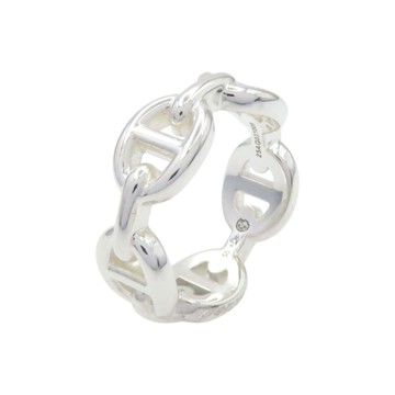 HERMES 愛馬仕 925純銀 Chaine d ancre Enchainee 戒指 【二手名牌BRAND OFF】