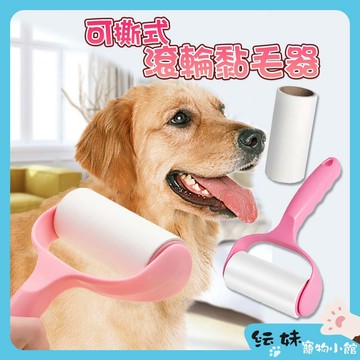 現貨 可撕式滾輪黏毛器 滾筒滾輪黏毛器 除塵器 寵物毛 除毛器 黏塵紙 隨手黏 毛絮滾筒 黏毛滾輪 ~紜妹寵物小館~