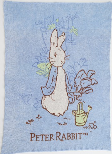 【淘氣寶寶*特價】奇哥 Peter Rabbit 比得兔雙層柔舒毯(藍) PLB98000B【精選彌月禮盒組】