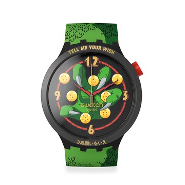 Swatch SHENRON 大錶面手錶/男錶/女錶/瑞士製造 SB01Z102 (47mm)【官方旗艦店】