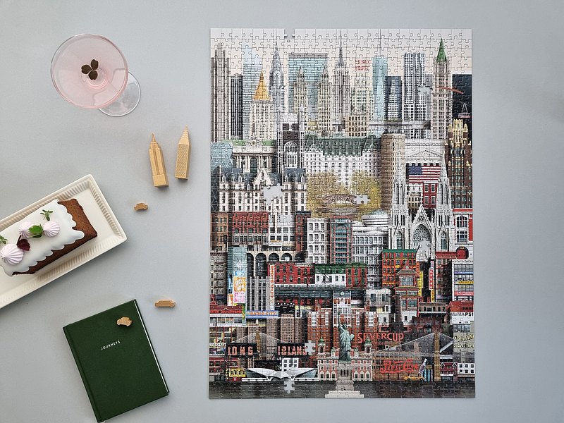 Martin Schwartz 1000片拼圖 紐約 NEW YORK