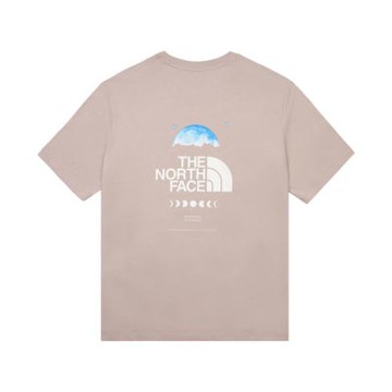 The North Face 北臉 短袖上衣 男 女 中性 U RLX FUTURE MOON SS TEE GRAPHIC 灰 NF0A8D831OA