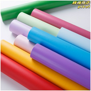 【防水自粘】PVC牆貼 牆紙 即時貼 廣告貼 刻字貼 手工貼 純色加厚 10米防水 幼兒園手工 牆面裝飾