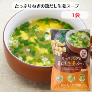 たっぷりねぎの鶏だし生姜スープ（９食入）1個 チキンスープ 生姜スープ 葱スープ スープ 生姜葱スープ 鶏だしスープ