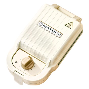 MATURE美萃 熱壓三明治鬆餅機旗艦五烤盤組 - 法式吐司 三明治 鯛魚燒 迷你巧克力塔 甜甜圈 鬆餅  1622