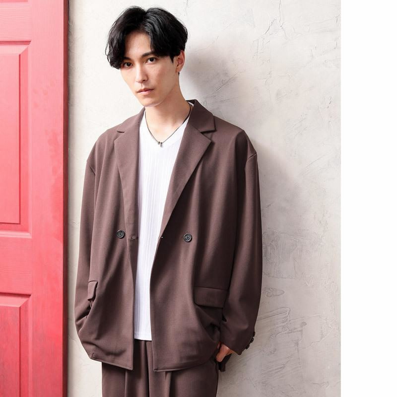 ワイズY's for men スーツ 上下セットアップ ダブルジャケット 背抜き Y's for men TOP | Yohji Yamamoto (ヨウジヤマモト) Official Site