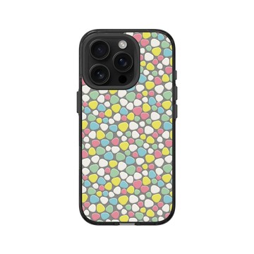 iPhone 16 Pro Clear (相機按鈕) 酷墨灰 - 老屋顏 Old House Face - 馬賽克 - 澡堂