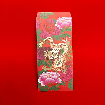 福獸納福紅包袋-龍喜利來/5入