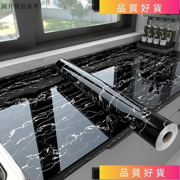 💥台灣出貨💥 耐高溫牆紙 特厚貼紙 廚房壁貼 竈臺DIY貼紙 廚房防油貼紙 大理石廚房防水防油貼紙加厚竈臺臺麵瓷磚耐