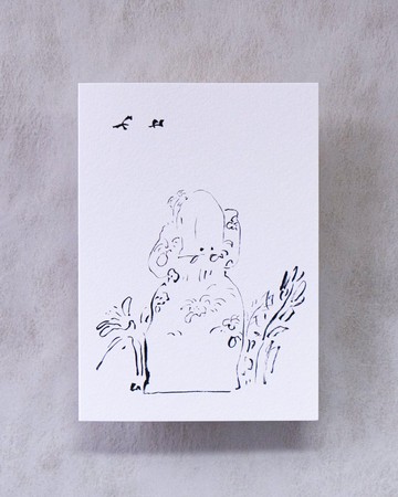 觀鳥 (純插畫) 心意卡