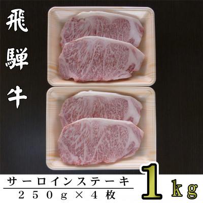 ふるさと納税 輪之内町 A5ランク飛騨牛サーロインステーキ用1kg