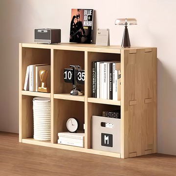 HappyLife 全實木6格書櫃 加高款 Y11767