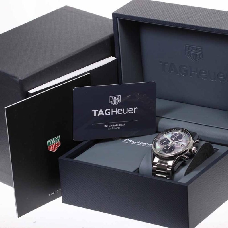 タグホイヤー TAG HEUER CBK2116 カレラ キャリバー16 クロノグラフ 自動巻き メンズ 極美品 箱・保証書付き_772919