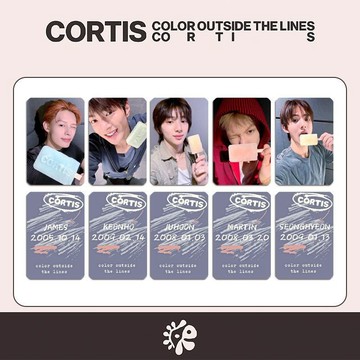 ⭐韓國正版代購⭐新男团CORTIS随机卡 马丁新款录卡特典卡明星周边收藏