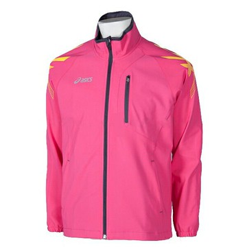Asics 彈性纖維 運動外套-桃紅 K31404-16 台灣製