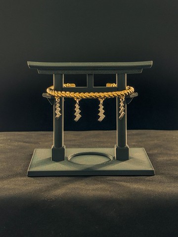 注連繩手環－標準款　鳥居型展示台附送