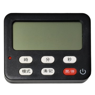 理享家 升級款磁吸計時器 黑色 7*8.5*1.5cm  KM4858-34  1個