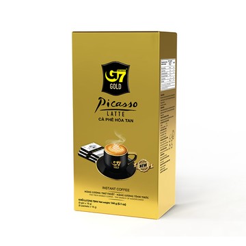 G7 Gold Picasso Latte 三合一即溶咖啡8入(盒裝)
