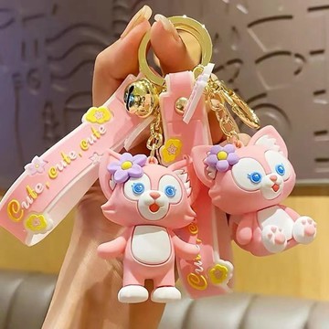 ✨壹灣出貨✨玲娜貝兒鑰匙扣女可愛創意送閨蜜包包掛件汽車鑰匙鏈掛飾生日禮物 鑰匙扣 背包掛件 包包掛件