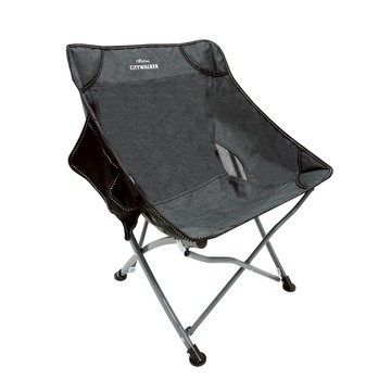 城市漫遊 輕便露營摺疊椅 灰色