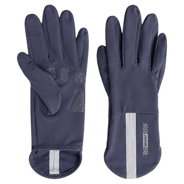 SEASONS BIKINI 通勤運動抗UV涼感防曬高爾夫騎車跑步戶外登山手套  深灰色  27 x 9cm  1套