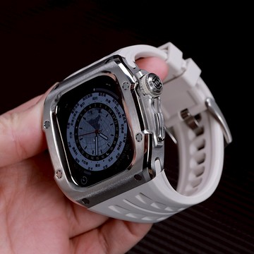 新改裝 快拆設計 不銹鋼 錶帶 apple iWatch 46mm 49mm 改裝 套裝 s10代 蘋果 錶帶 45mm