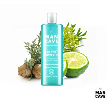 Man Cave Sea Salt Shower Gel 醒神海鹽沐浴精(500ml)