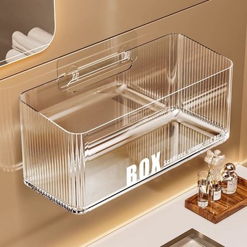 臺灣嚴選【一週內1200+人拚單】衛生間置物架免打孔壁掛式亞剋力浴室厠所洗手間洗漱臺掛墻收納架