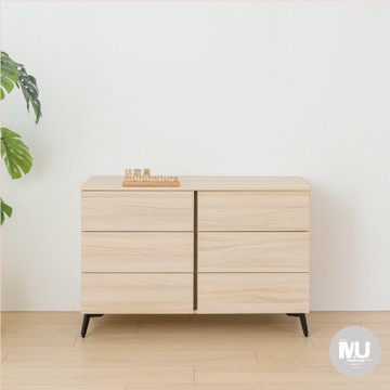 沐家具 mufurniture 台灣製造 Star 淺暮色 六斗櫃/臥室收納