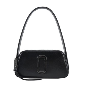 MARC JACOBS THE SLINGSHOT防刮拉鍊手提/肩背兩用包-黑