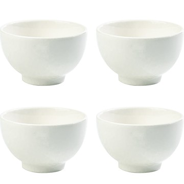 Syracuse 楓葉飯碗 10.7cm  白色  1套