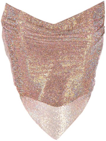 Benedetta Bruzziches - rhinestone bustier top - women - Rhinestone - One Size - Pink