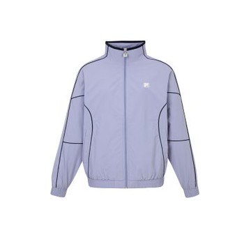 FILA官方直營 男平織外套-藍紫 1JKZ-5708-PL