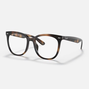 【RayBan 雷朋】方形膠框光學眼鏡(RX4379VD-2012 53mm)