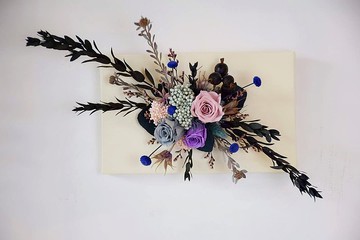 永生花畫布壁掛