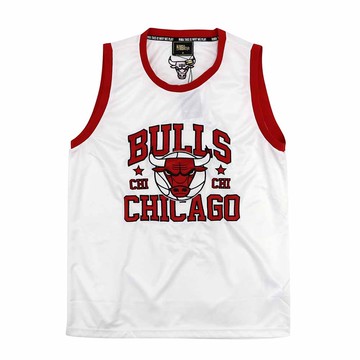 NBA Style C&S 大LOGO 復古風 背心 公牛隊