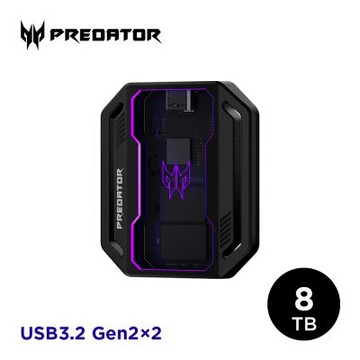 Acer Predator GP30 8TB RGB 電競款 行動固態硬碟