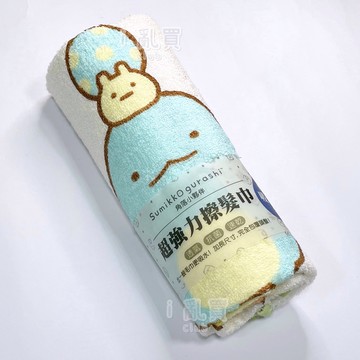 角落生物 擦髮巾 台灣製 正版 現貨 || 吸水 超強力 運動 毛巾 || 愛亂買