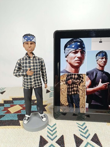 客制化人物公仔 人偶 3D人像畫 似顏繪 肖像 定制 生日 紀念 禮物