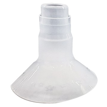 YOUHA 優合 吸乳器兩截式喇叭罩專用配件 矽膠前罩 (軟式) 2入組 (24mm/27mm)  1組