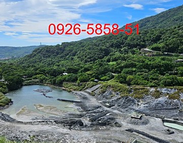 硫磺谷步道臨路農地，打造專屬的台北療癒花園｜台北市北投區泉源段三小段