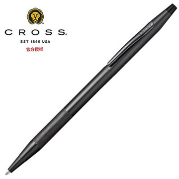 CROSS 經典世紀系列 原子筆 PVD黑色/鈦灰微滾花 AT0082-136/AT0082-137