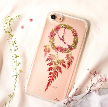 金牛座押花捕夢網手機殼 | 12星座