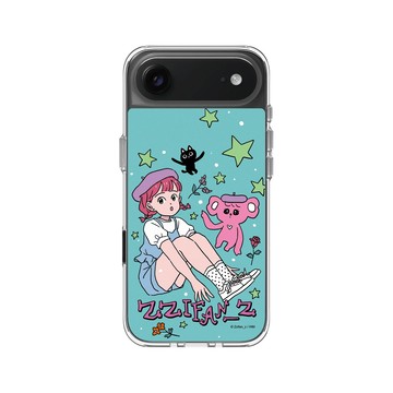 iPhone Air Clear Case（相機按鈕） 透明 - 子凡 Zzifan_z - kawaii