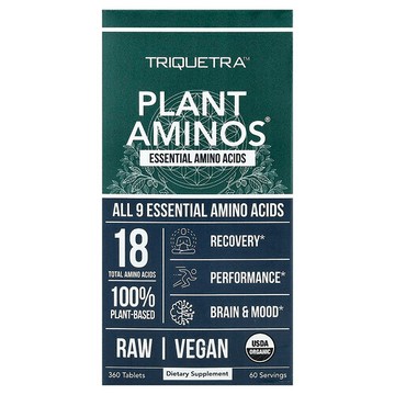 Triquetra Health, Plant Aminos®, 360 Tablets