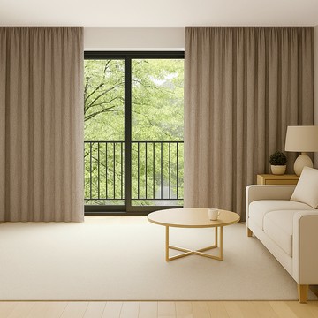 ECSO 打摺遮光窗簾 寬130X高120以內 #S13-3310-3